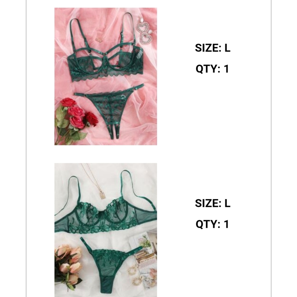 Lingerie sets NEW